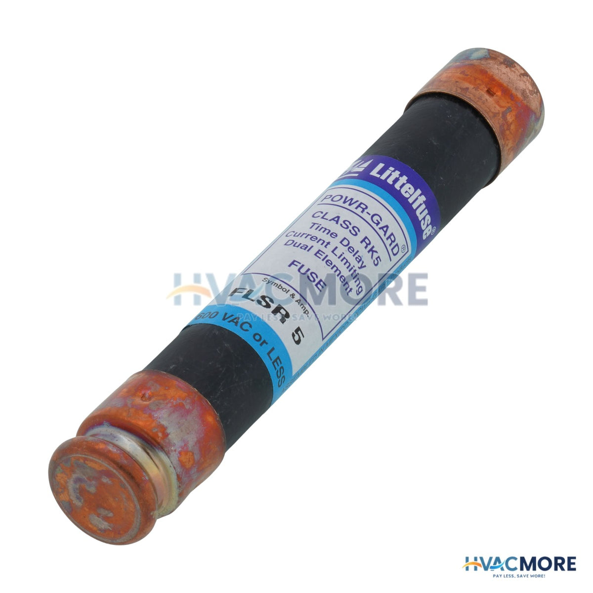 Littelfuse 5 Amp Dual-Element Time-Delay, Class RK5 Power Fuse (600V) FLSR005