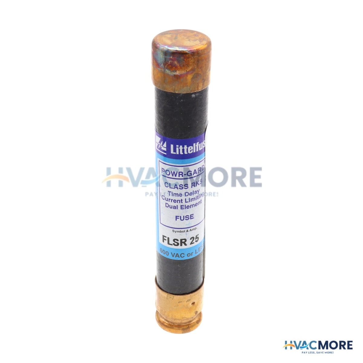 Littelfuse 25 Amp Dual-Element Time Delay, Class RK5 Power Fuse (600V) FLSR025