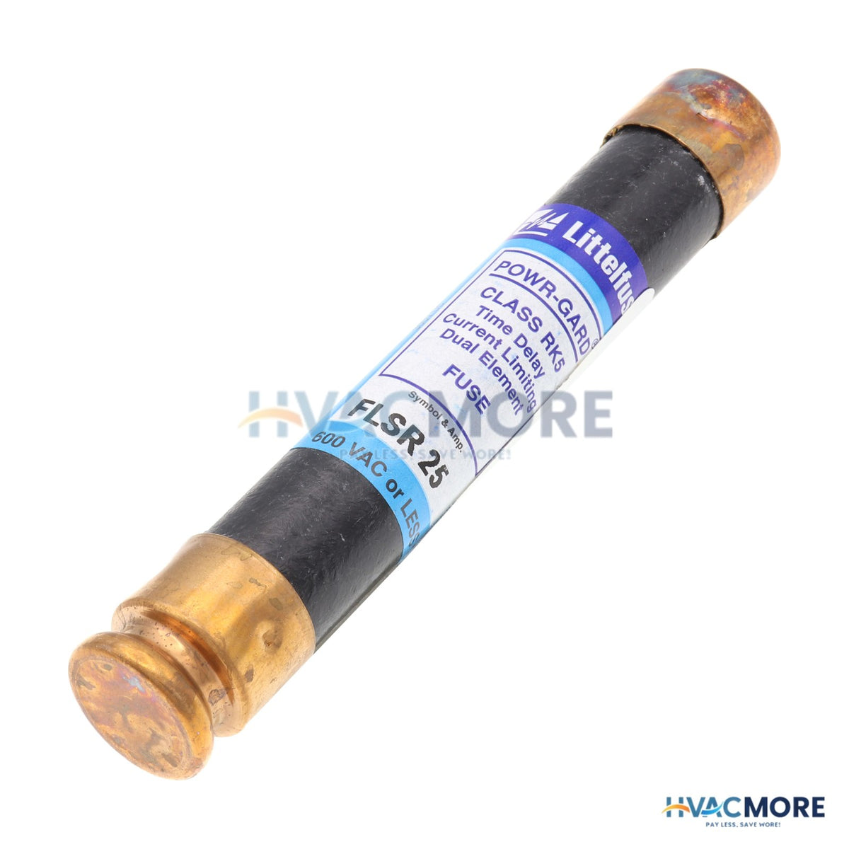 Littelfuse 25 Amp Dual-Element Time Delay, Class RK5 Power Fuse (600V) FLSR025