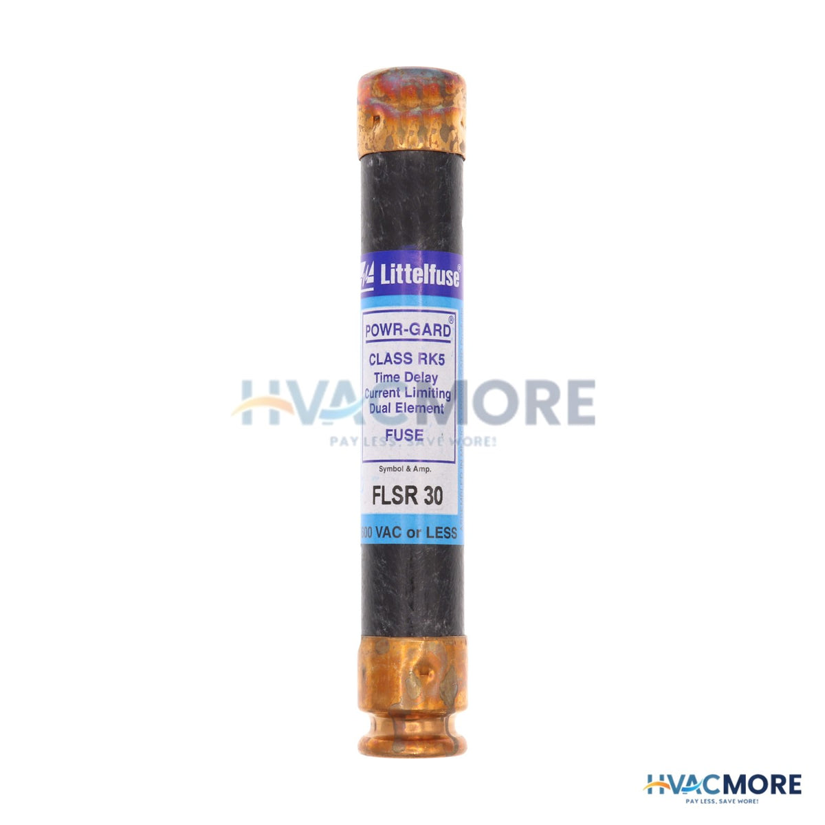 Littelfuse 30 Amp Dual-Element Time Delay, Class RK5 Power Fuse (600V) FLSR030