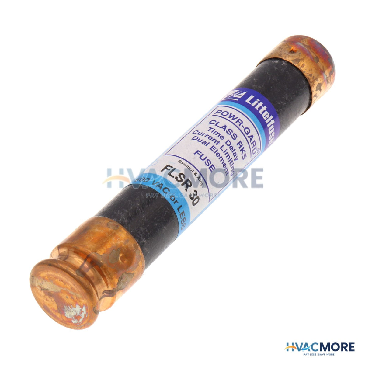Littelfuse 30 Amp Dual-Element Time Delay, Class RK5 Power Fuse (600V) FLSR030