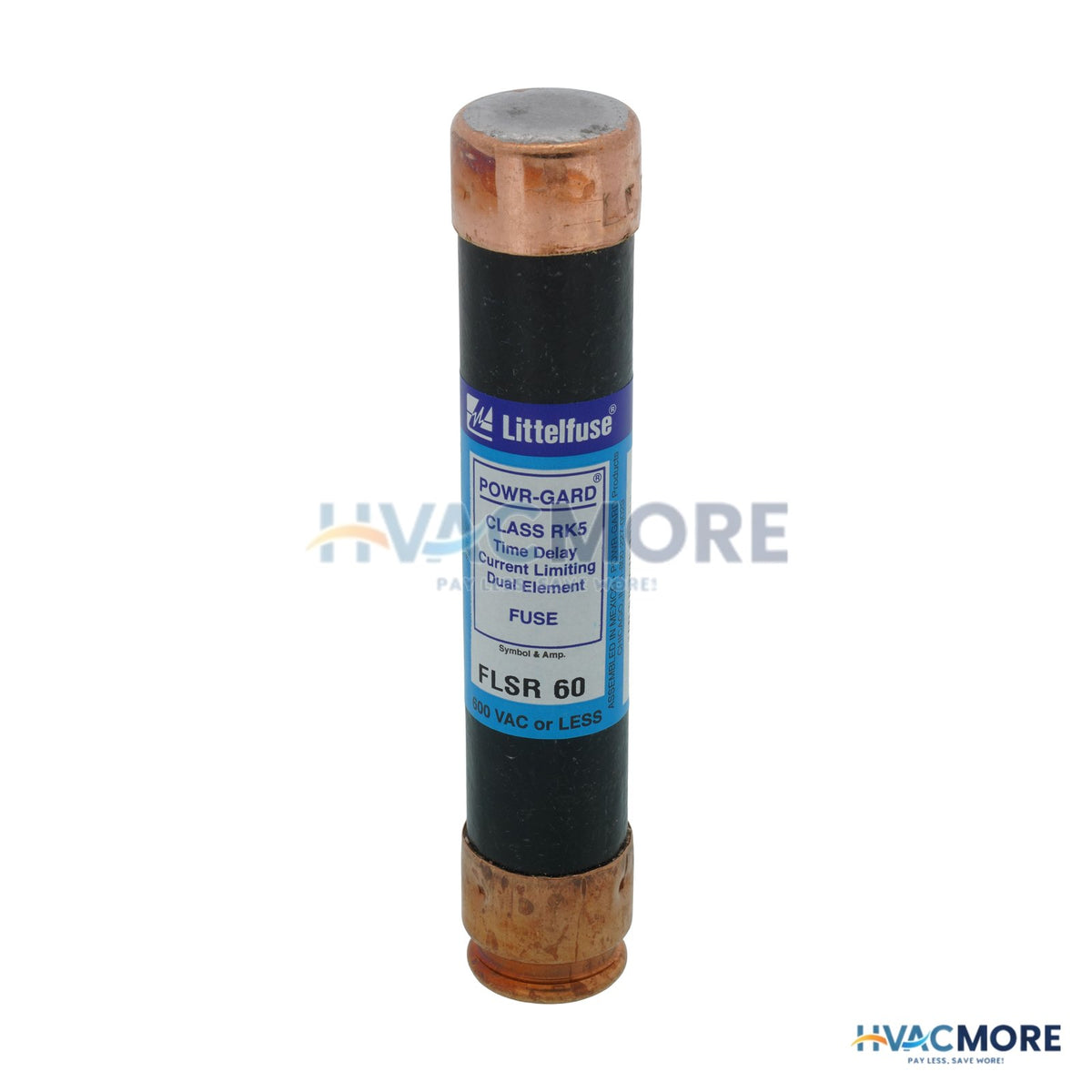 Littelfuse 60 Amp Dual-Element Time Delay, Class RK5 Power Fuse (600V) FLSR060