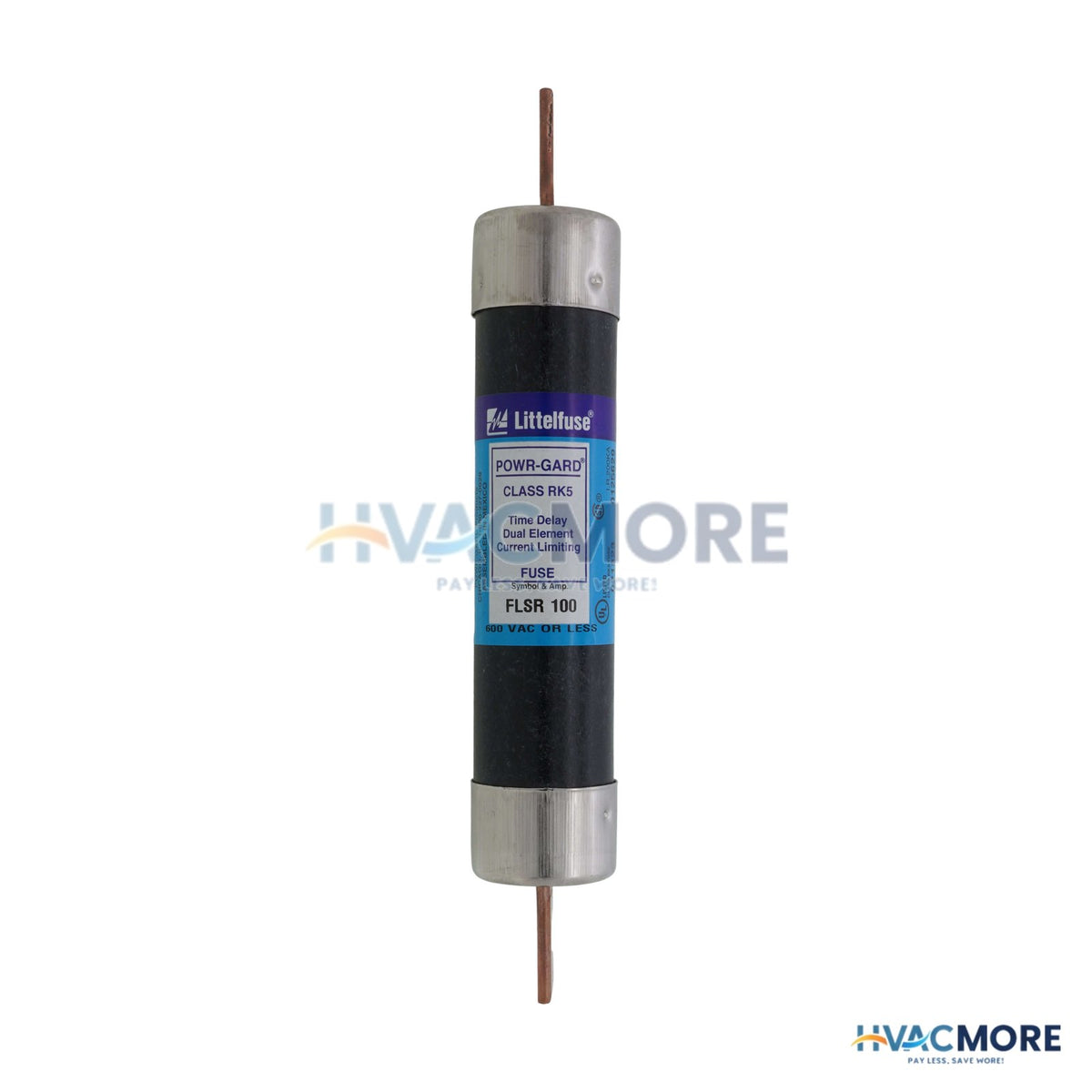 Littelfuse 100 Amp Dual-Element Time Delay, Class RK5 Power Fuse (600V) FLSR100