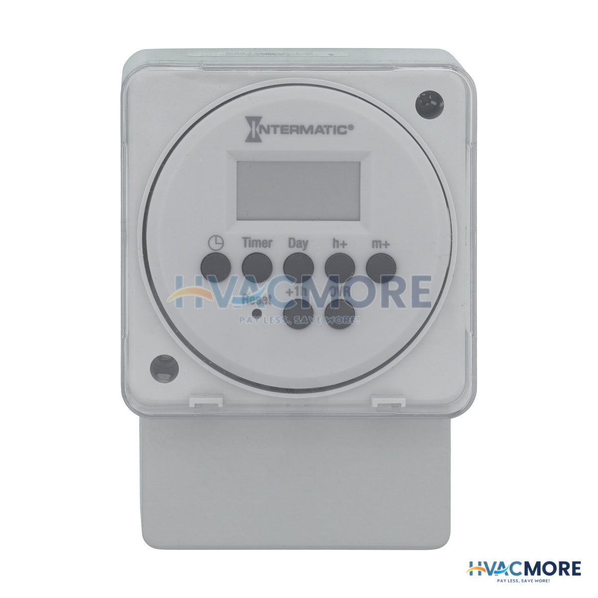Intermatic One-Channel Electronic Time Switch, 16A, SPDT Surface Mounting (24V) FM1D50A-LV
