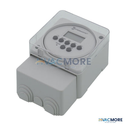 Intermatic One-Channel Electronic Time Switch, 16A, SPDT Surface Mounting (24V) FM1D50A-LV