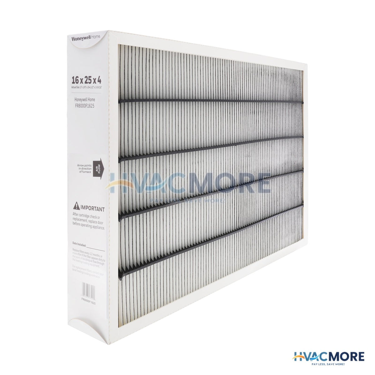Honeywell Home TrueCLEAN Replacement Filter (16" x 25" Filter) FR8000F1625