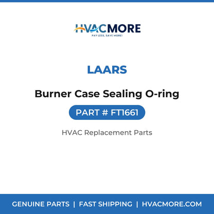 Laars Burner Case Sealing O-ring FT1661