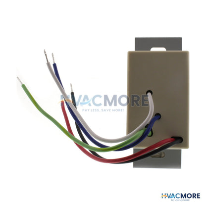 Panasonic Panasonic SmartExhaust Programmable Fan/Light Switch W/ Timer & Wall Control, FV-WCPT1-W, White FV-WCPT1-W