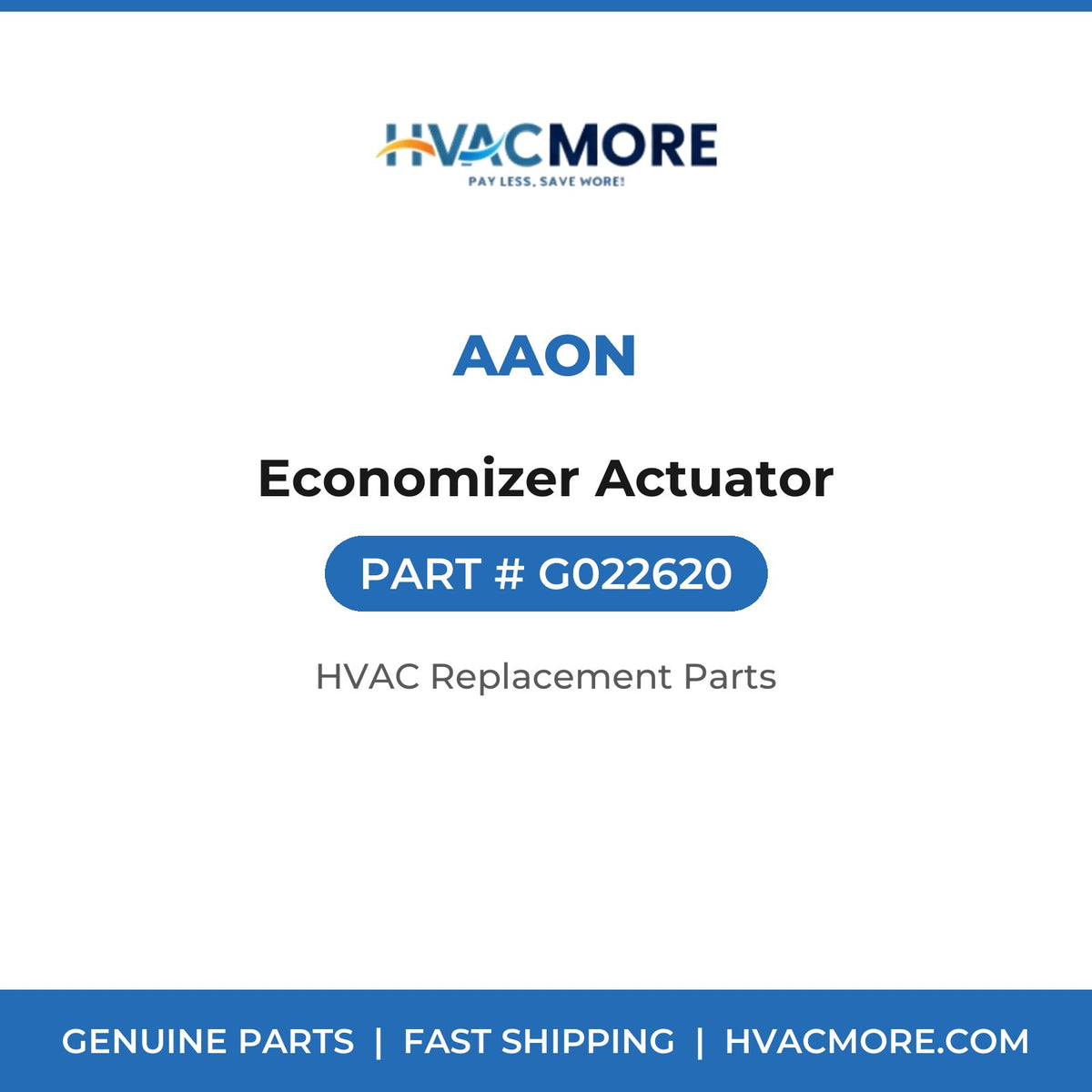 AAON Economizer Actuator G022620