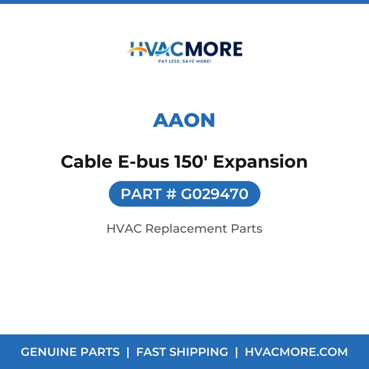 AAON Cable E-bus 150' Expansion G029470