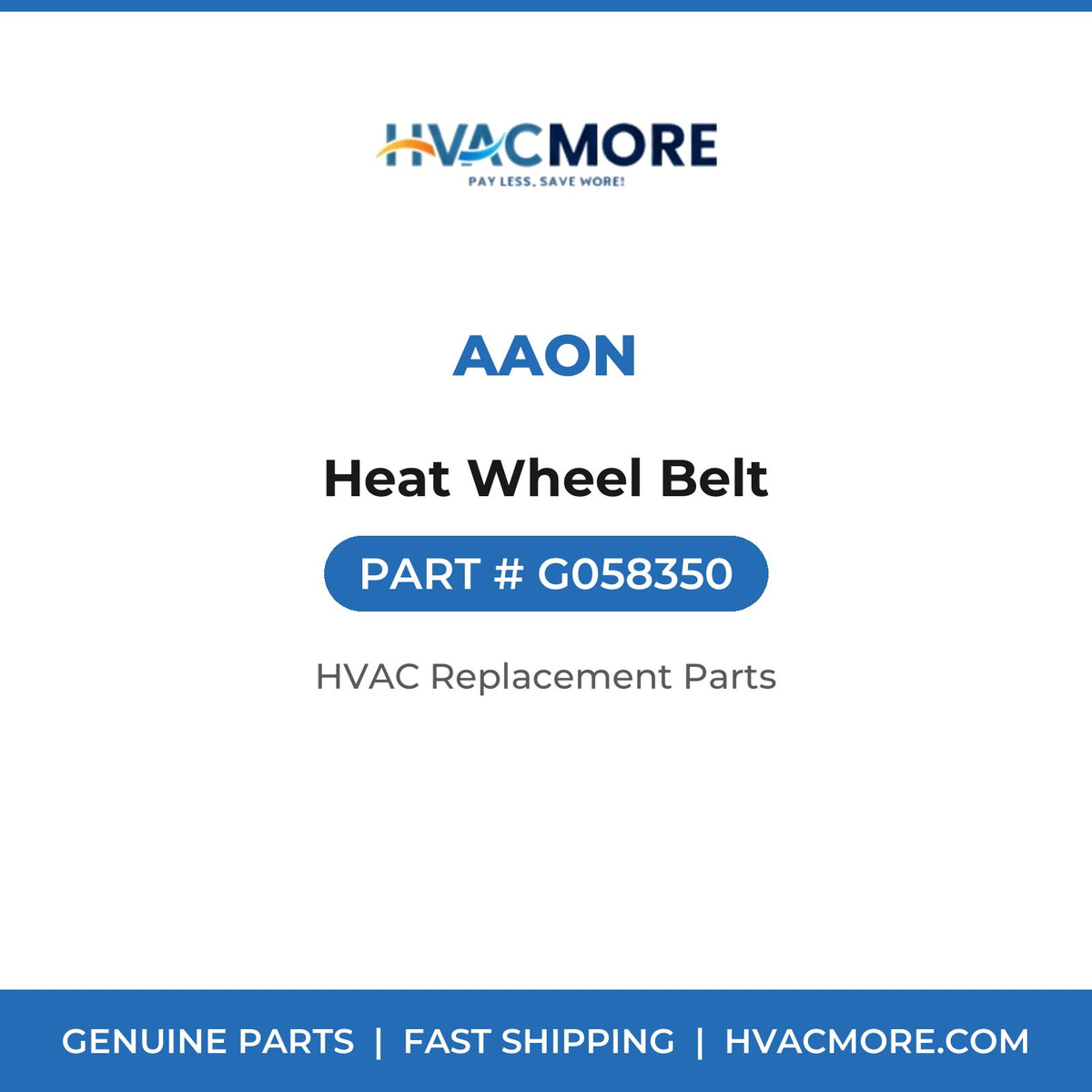 AAON Heat Wheel Belt G058350
