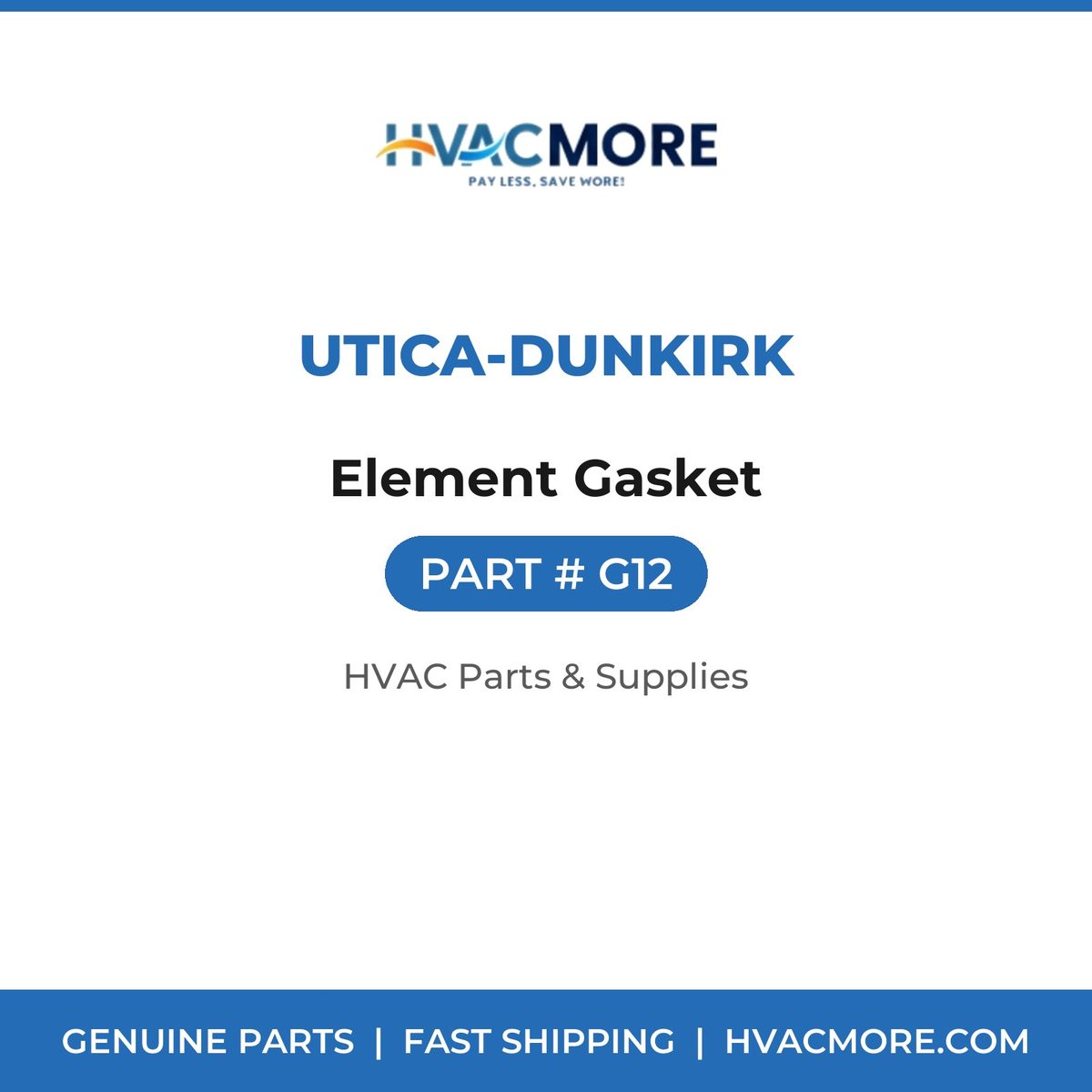 Utica-Dunkirk Element Gasket G12