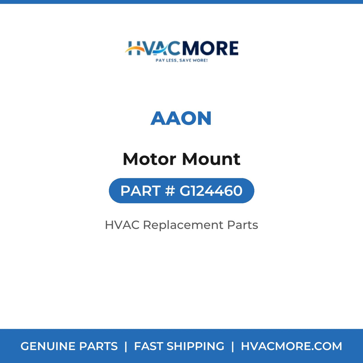 AAON Motor Mount G124460