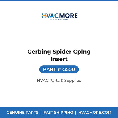 Gerbing Spider Cplng Insert G500