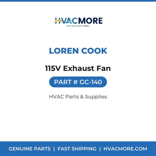 Loren Cook 115V Exhaust Fan GC-140