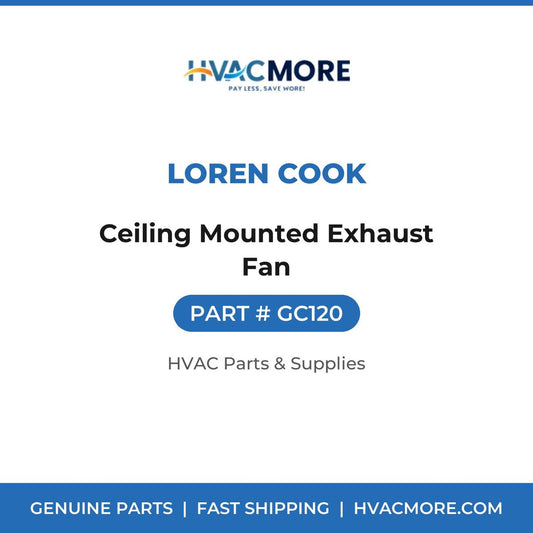 Loren Cook Ceiling Mounted Exhaust Fan GC120