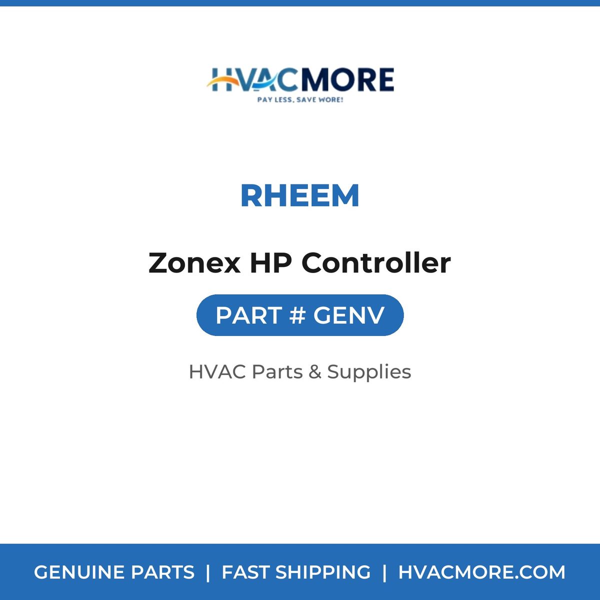 Rheem Zonex HP Controller GENV