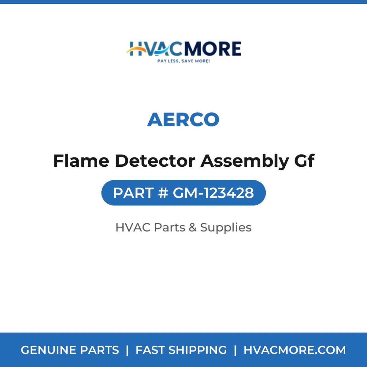 AERCO Flame Detector Assembly Gf GM-123428