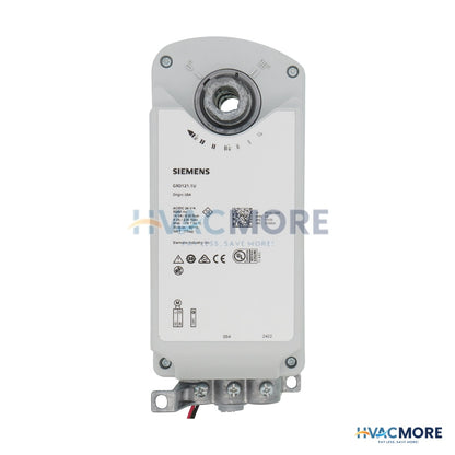 Siemens GRD 2-POSITION, 30-LB-IN, Spring Return Fire & Smoke Control Damper Actuator (24V) GRD121.1U