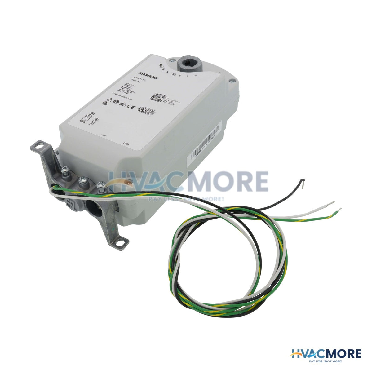 Siemens GRD 2-POSITION, 30-LB-IN, Spring Return Fire and Smoke Control Damper Actuator (120V) GRD221.1U