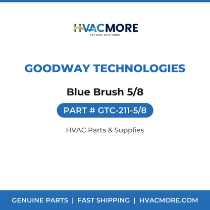 Goodway Technologies Blue Brush 5/8 GTC-211-5/8