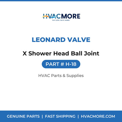 Leonard Valve X Shower Head Ball Joint H-18