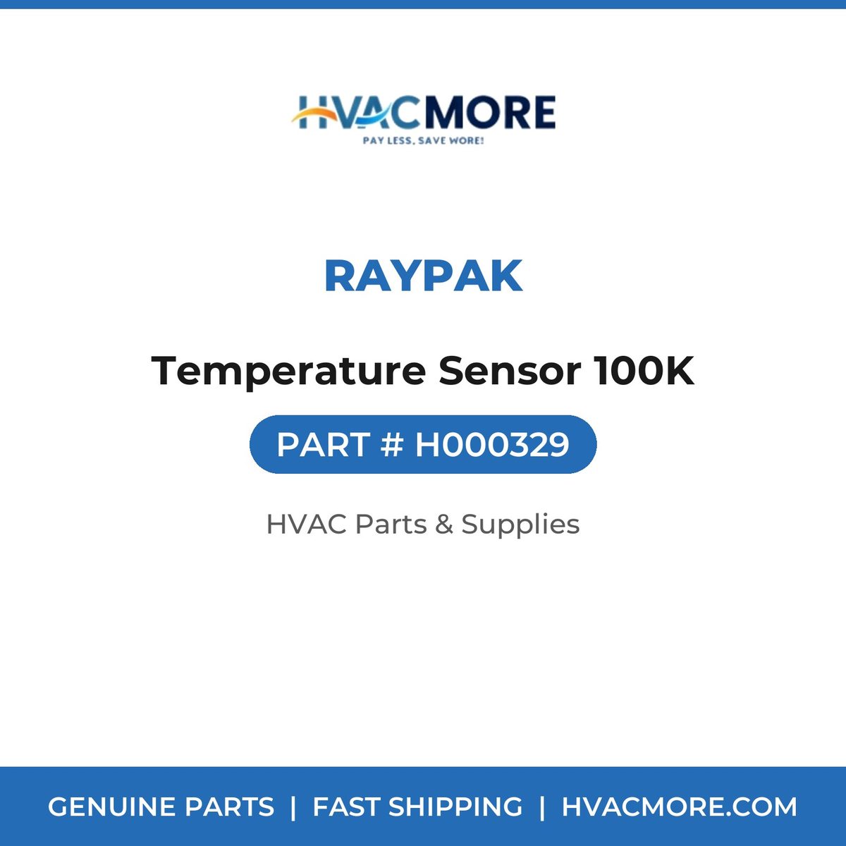Raypak Temperature Sensor 100K H000329