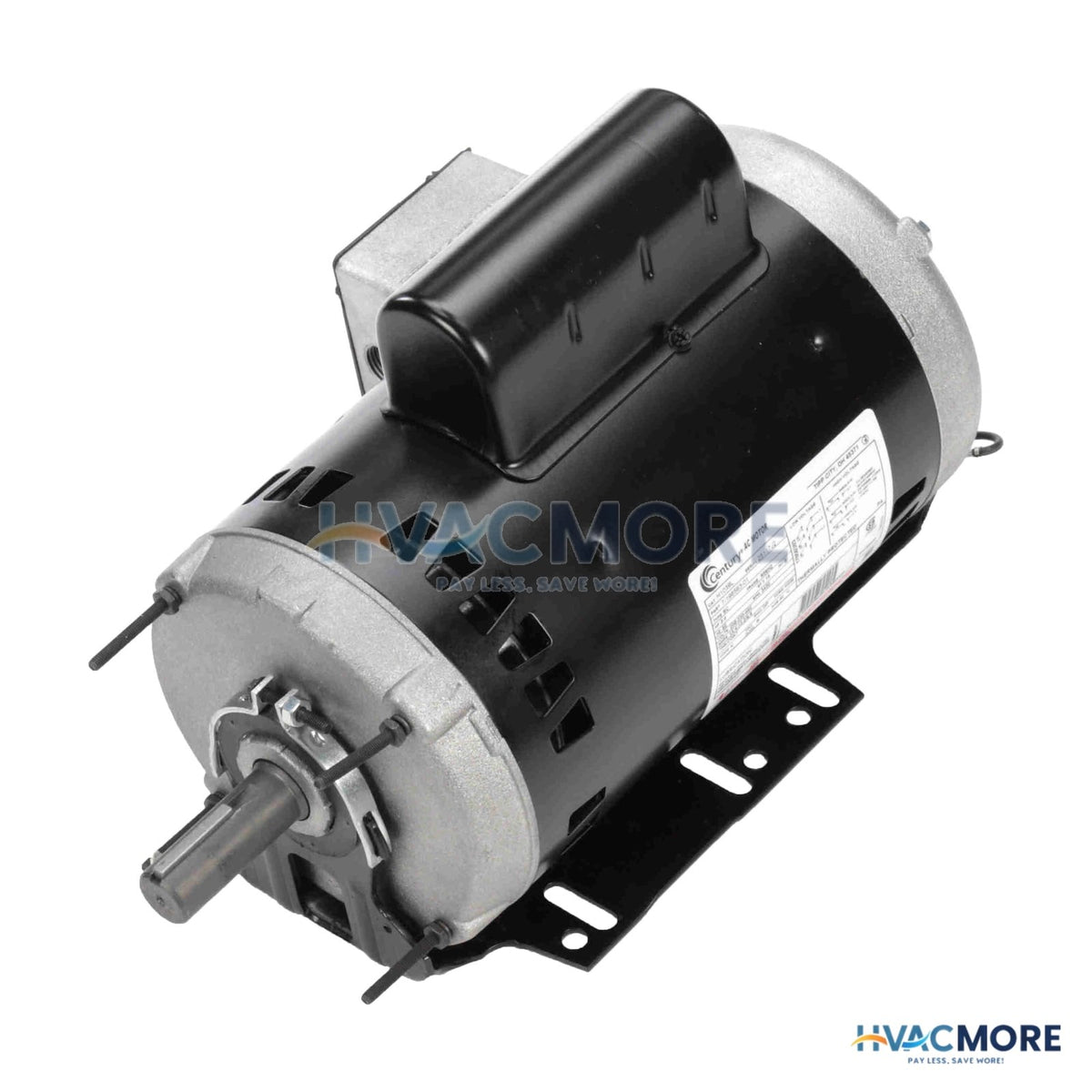 Century 5 HP 208-230-460V Fan and Blower HVAC/R Motor, 3 PH, 3450 RPM, 56Hz Frame, ODP H1039L