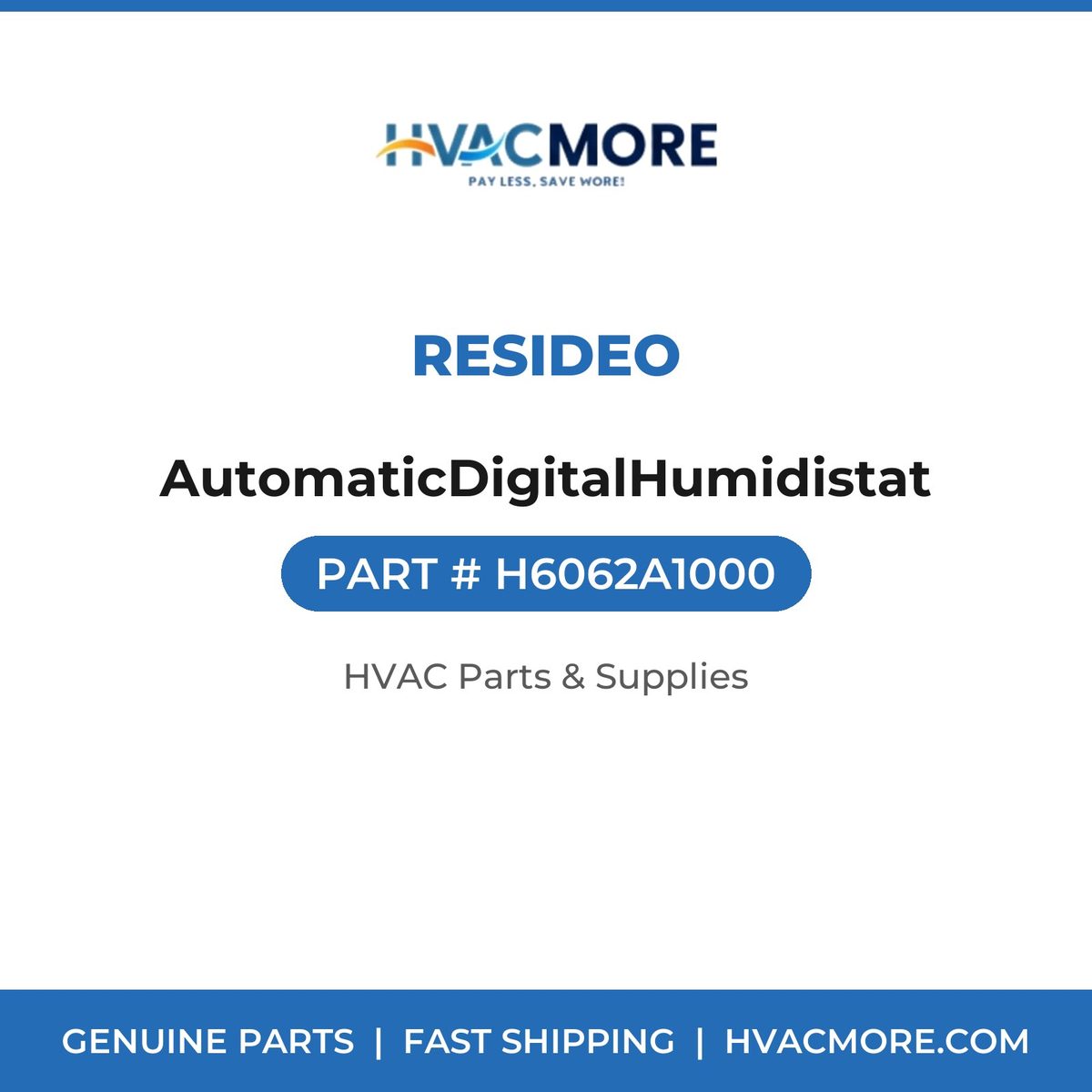Resideo AutomaticDigitalHumidistat H6062A1000