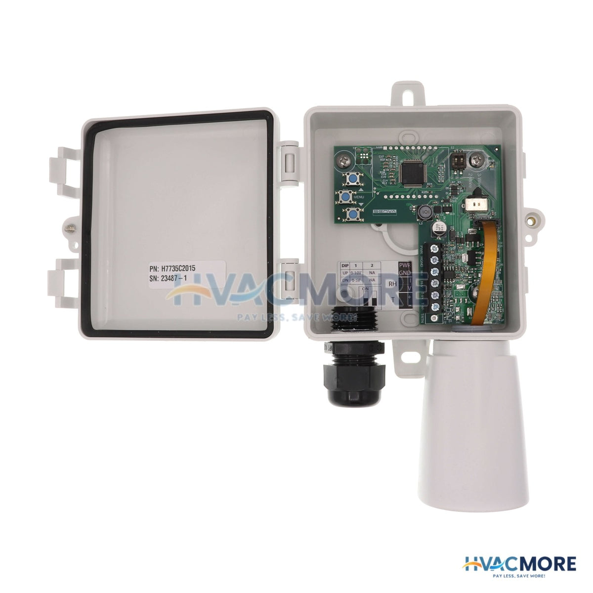 Honeywell Humidity Transmitter 3% RH accuracy W/ 20K ohm Temp Output H7735C2015