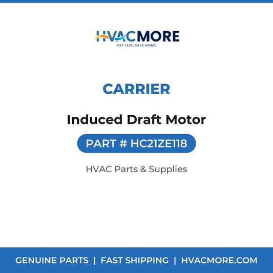 Carrier Induced Draft Motor HC21ZE118
