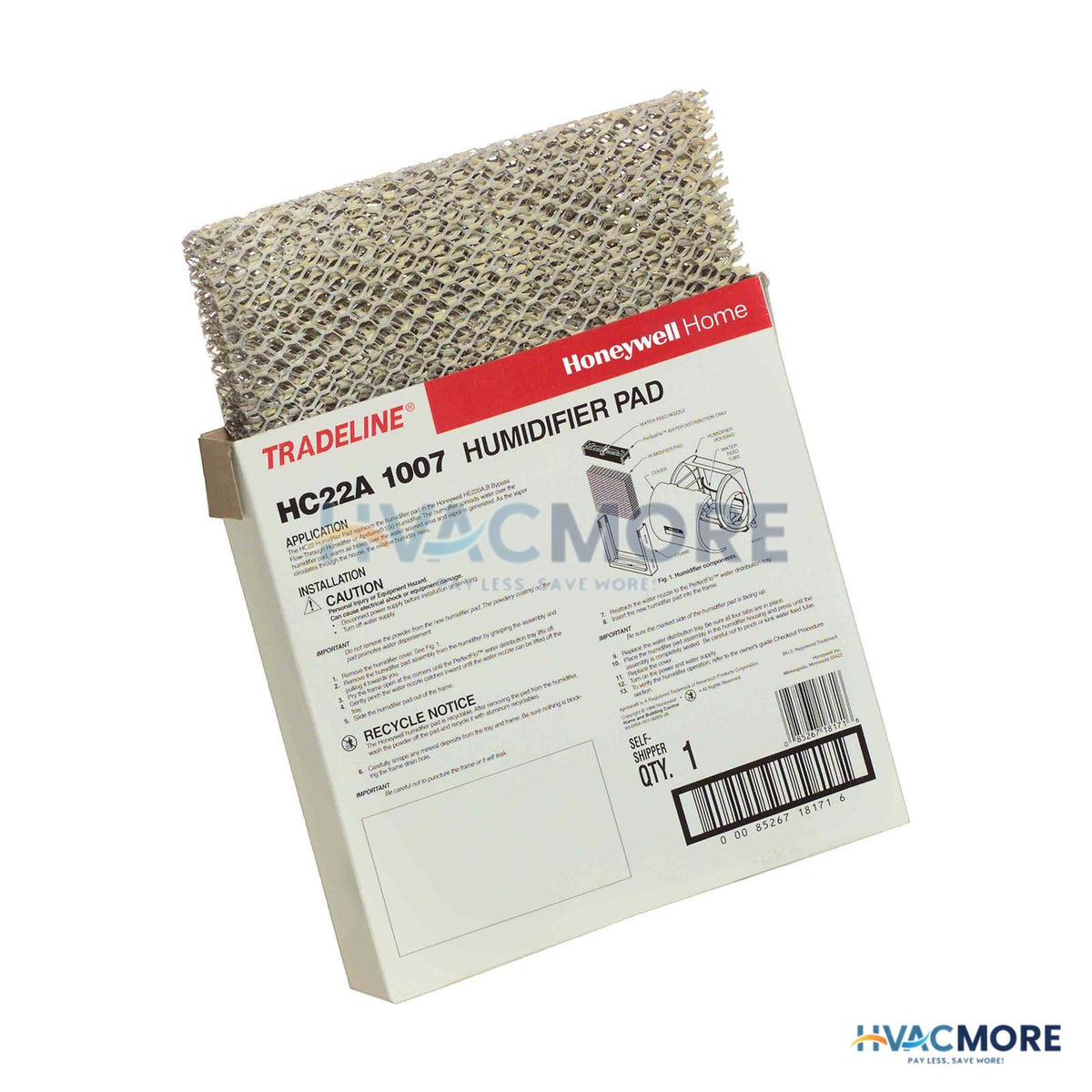 Honeywell Home HE220 Humidifier Pad HC22A1007