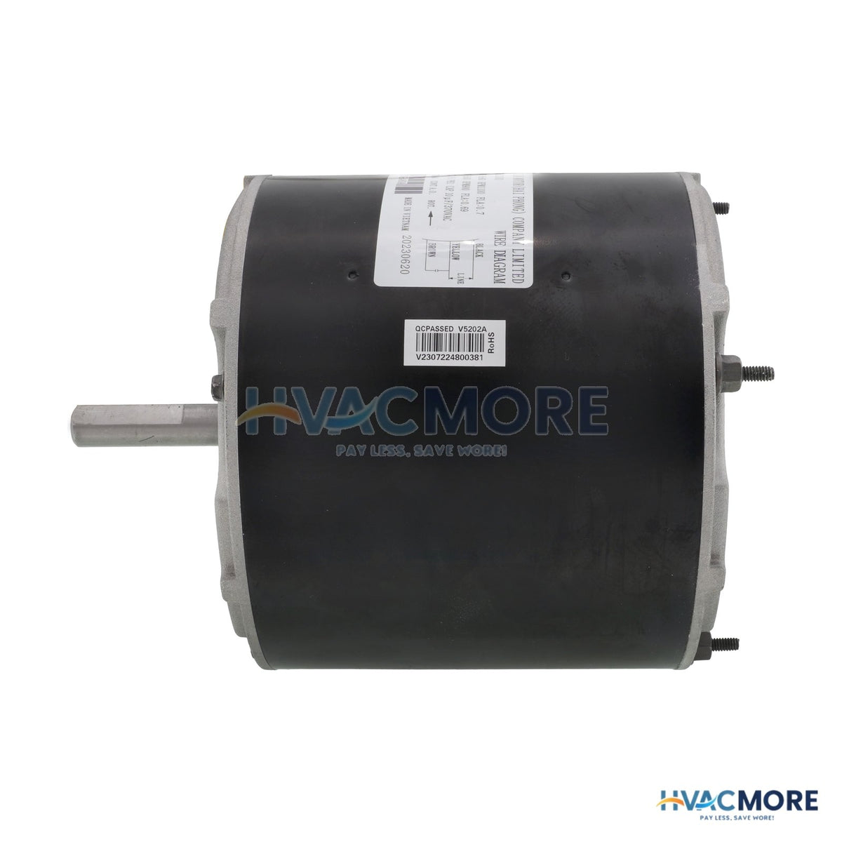 Carrier 1/4 HP CW 460V 1100 RPM 1PH Condenser Fan Motor HC39GE480A