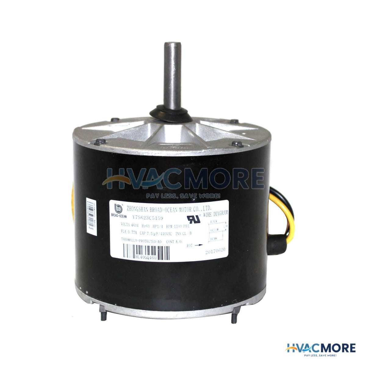 Carrier Motor Cond 1/4 HP 460/3/ 60 HC40GQ460