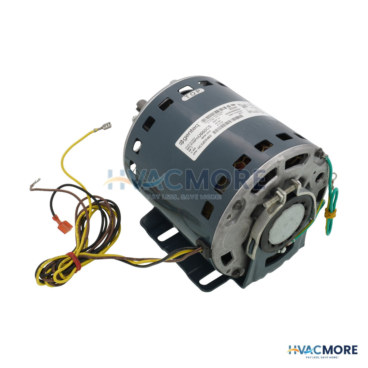 Carrier 460V CW Motor 1HP, 1650RPM HC52ER460