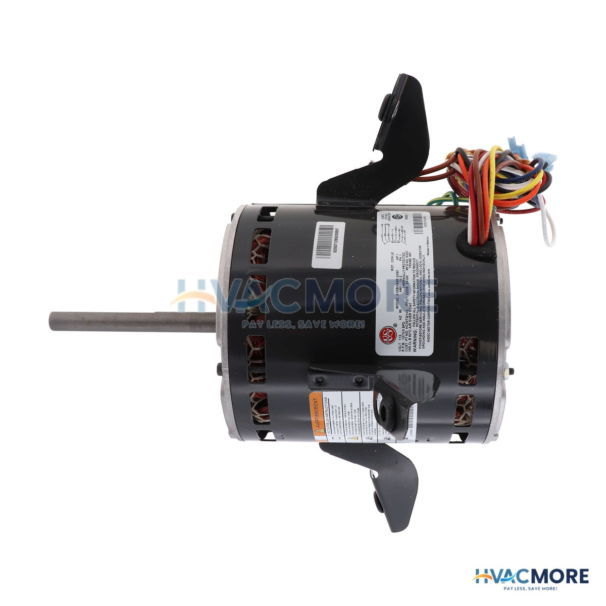 Carrier 115V1PH 1HP 1075RPM 5Spd Motor HC52TQ145