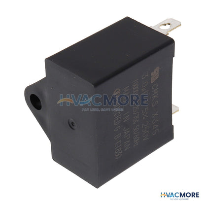 Carrier 250V Rectangular Capacitor, 3 MFD HC91PD001