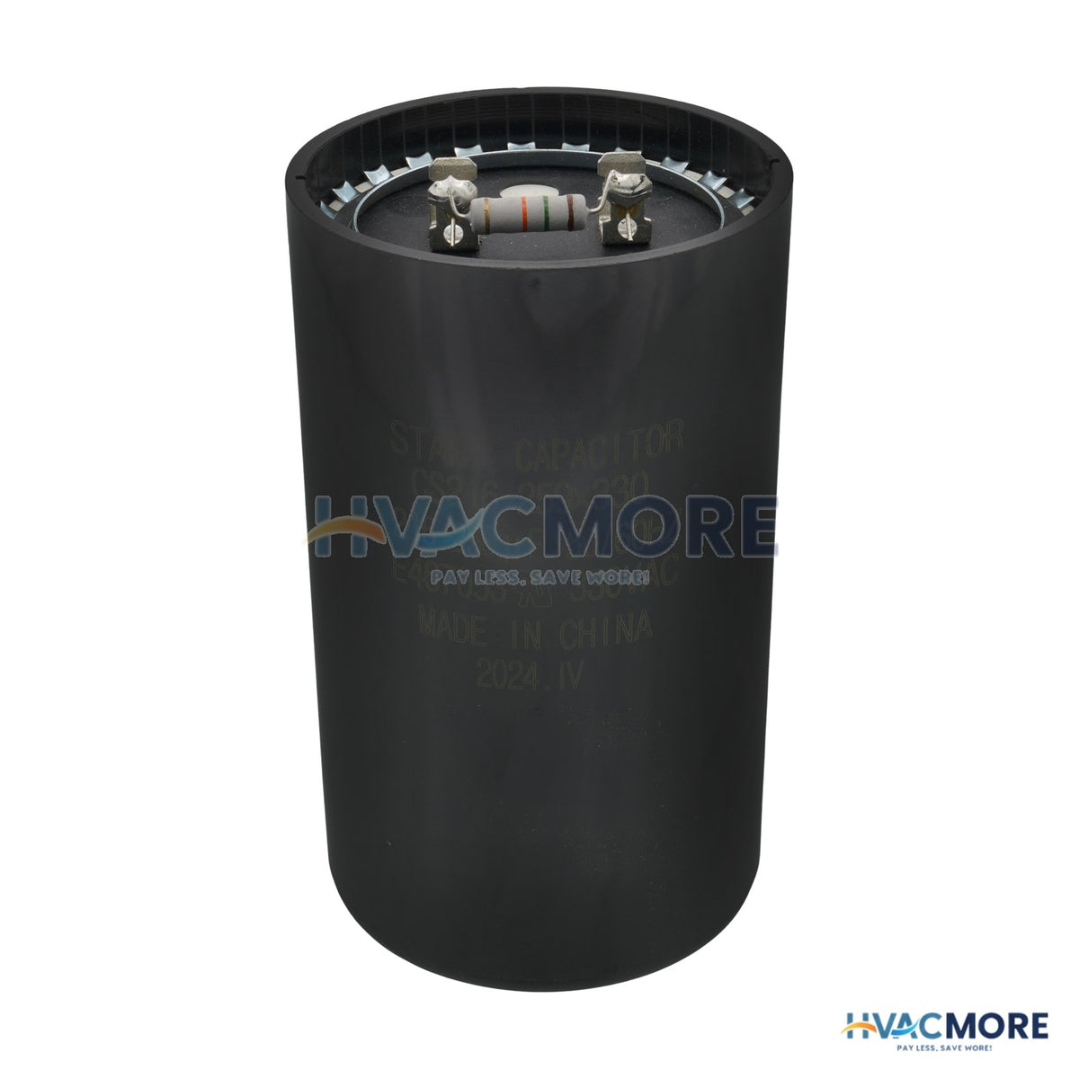 Carrier 330V Round Start Capacitor, 216-259 MFD HC95DE040
