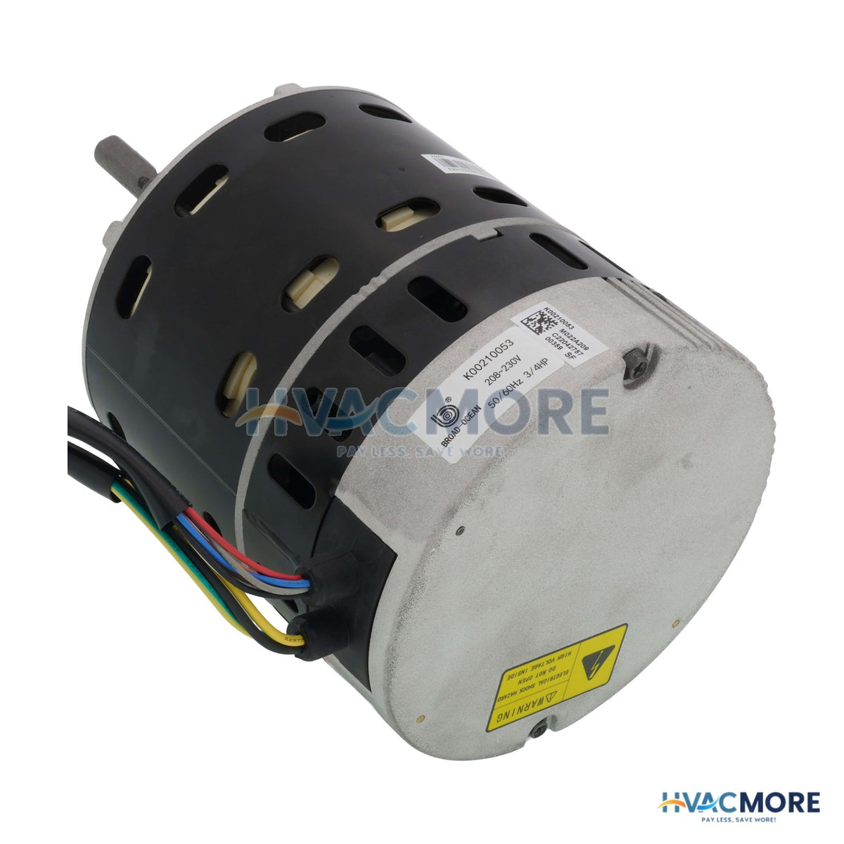Carrier 3/4 HP 1050 RPM Blower Motor HD46AQ270