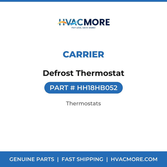 Carrier Defrost Thermostat HH18HB052