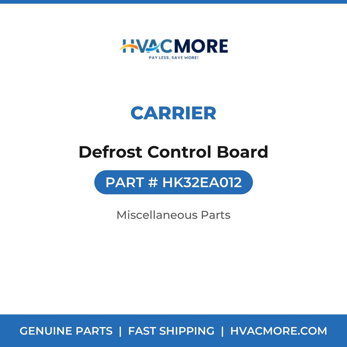 Carrier Defrost Control Board HK32EA012