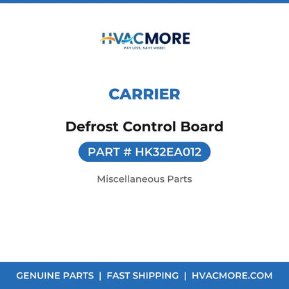 Carrier Defrost Control Board HK32EA012