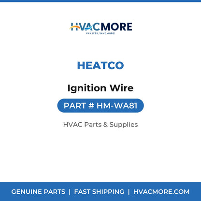 Heatco Ignition Wire HM-WA81