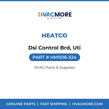 Heatco Dsi Control Brd, Uti HM1016-524
