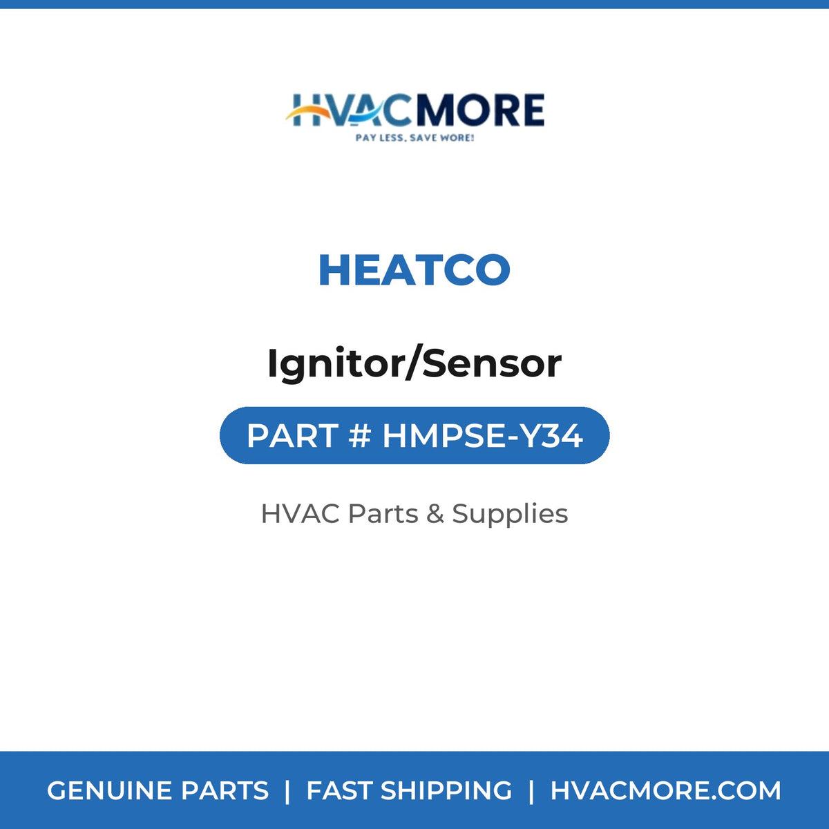Heatco Ignitor/Sensor HMPSE-Y34