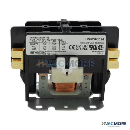 Carrier 2-POLE Contactor 24V 30Amp HN52KC024