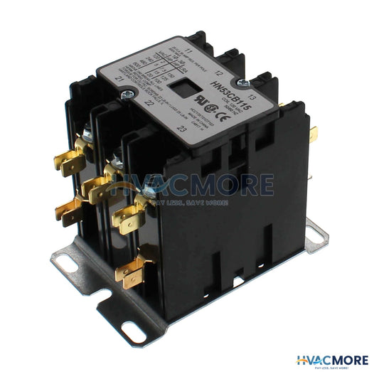 Carrier 3-POLE Contactor 115V 25Amp HN53CB115