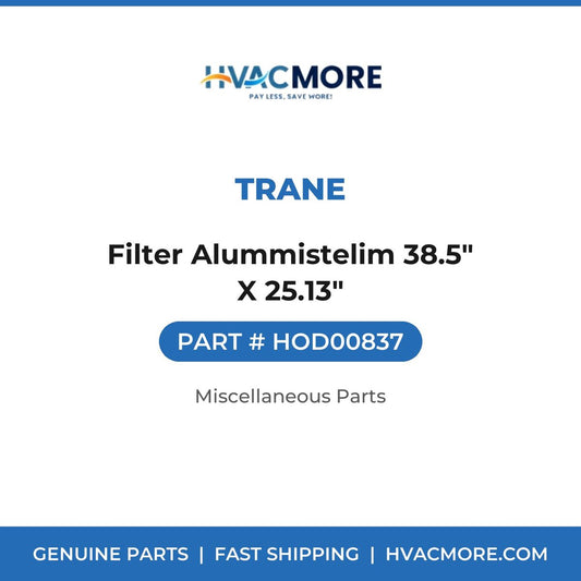 Trane Filter Alummistelim 38.5" X 25.13" HOD00837