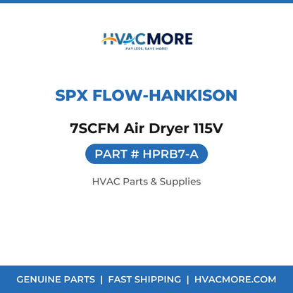 SPX Flow-Hankison 7SCFM Air Dryer 115V HPRB7-A