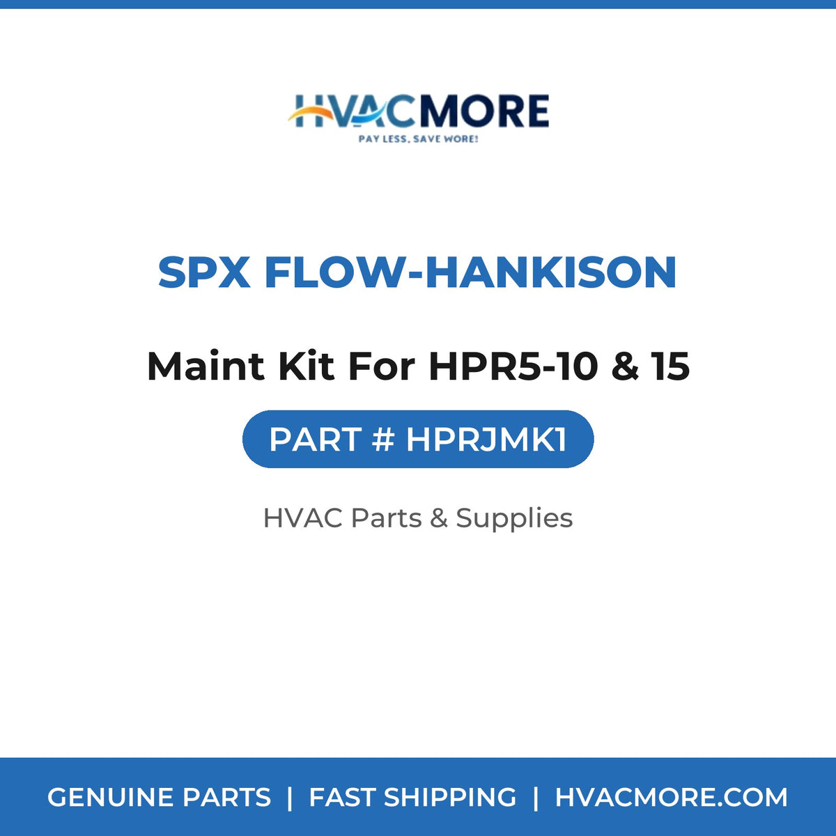 SPX Flow-Hankison Maint Kit For HPR5-10 & 15 HPRJMK1